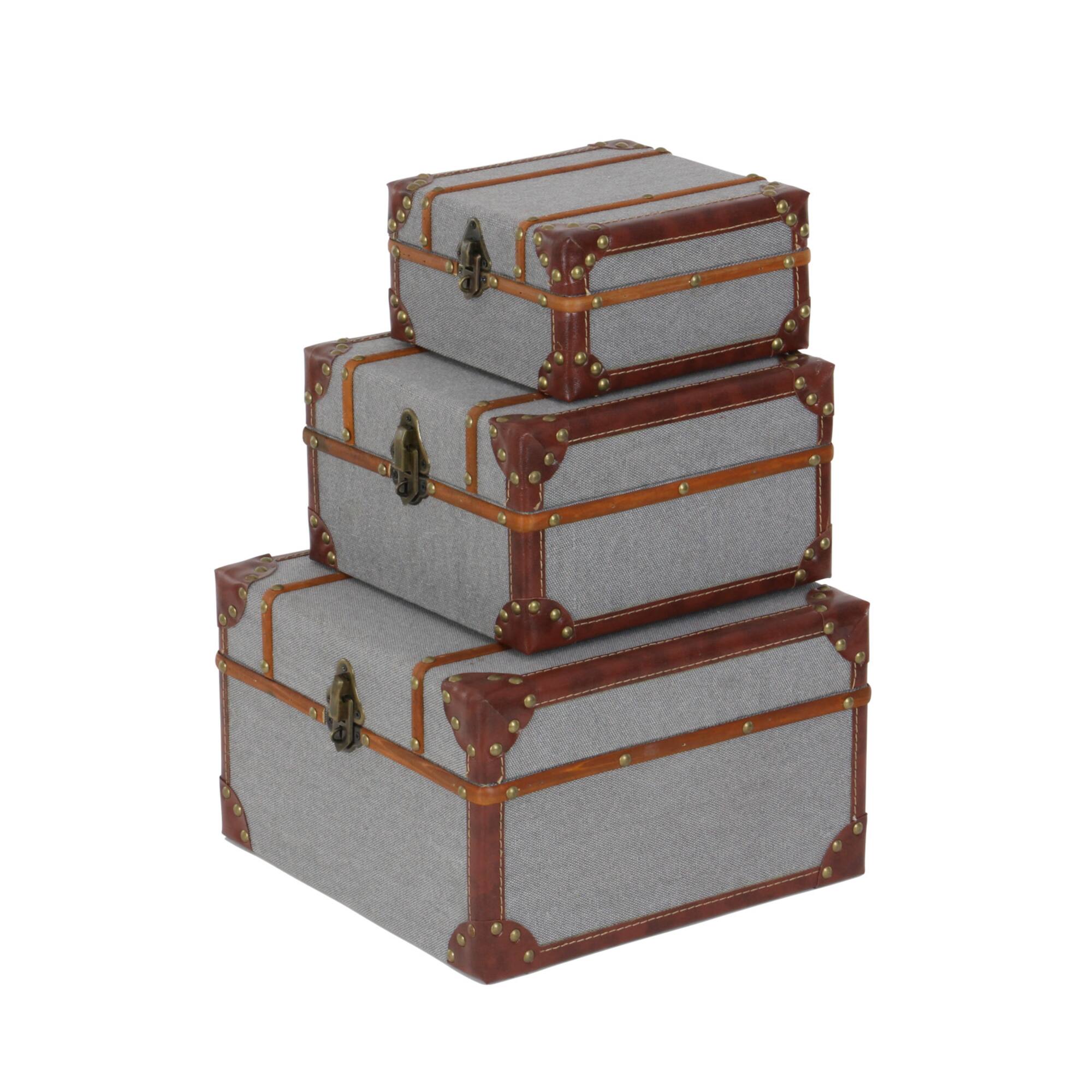 Gray Wood Traditional Box Set